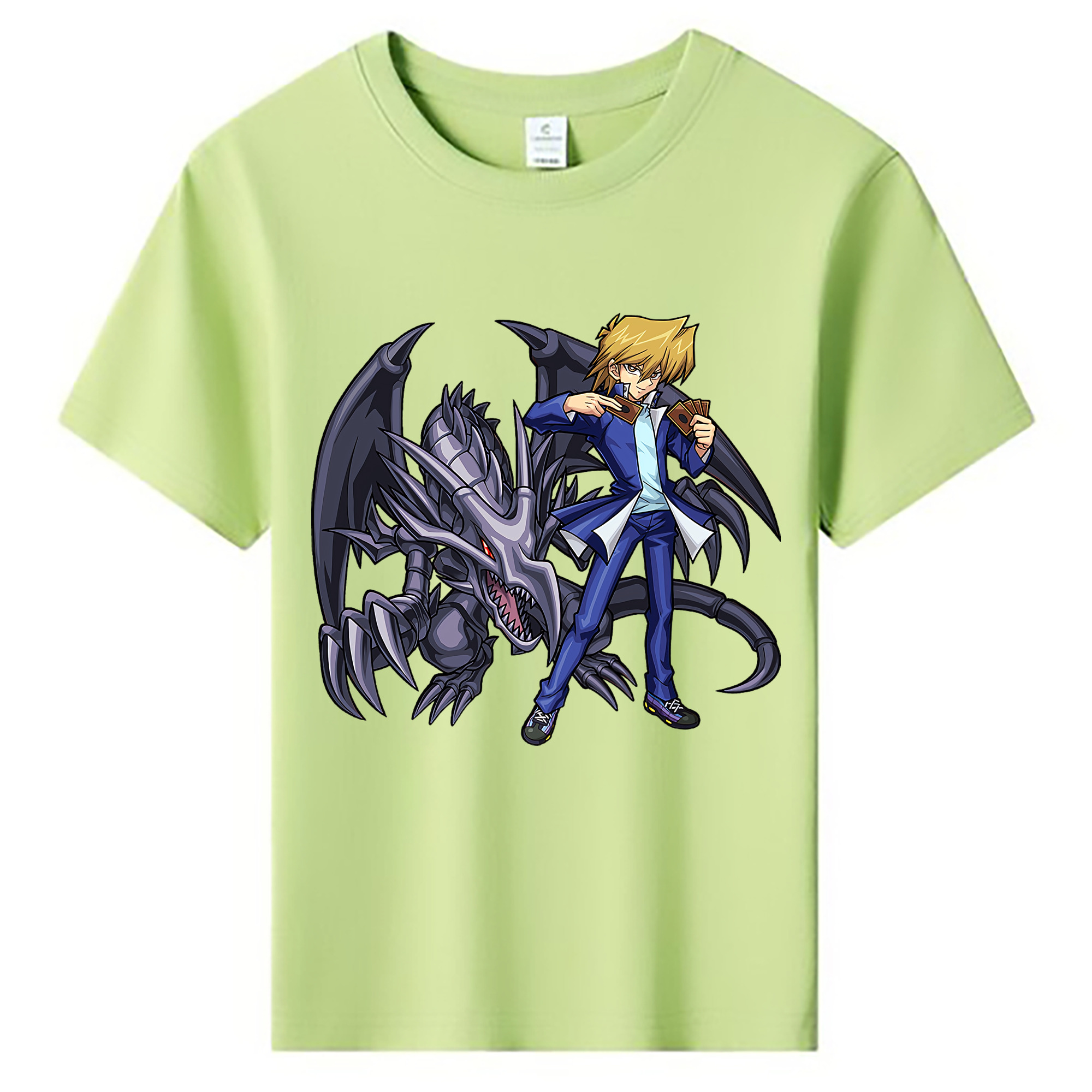 （画像用） 遊☆戯☆王 Yu-Gi-Oh! 綿100％キッズTシャツ（フロントプリント）